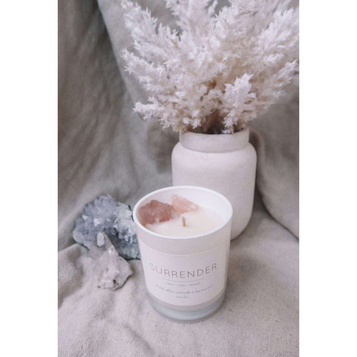 Mamaí · Surrender · Affirmation Candle