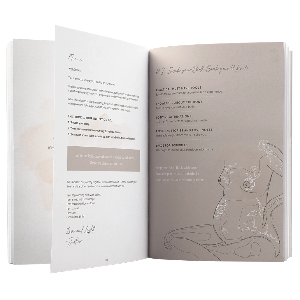 Birth Book by Justine Zappa